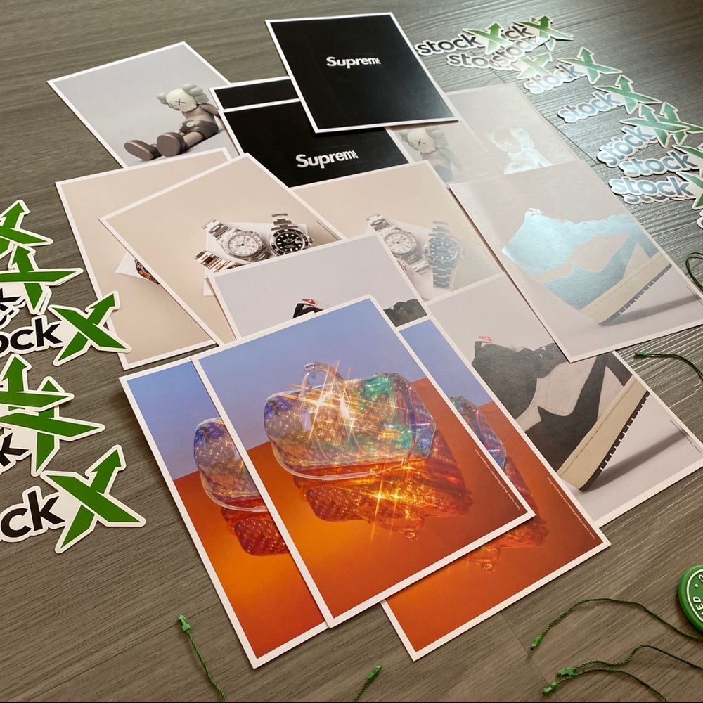 3-pack Authentic Uncut StockX Tag, Sticker, Card - Picture 3 of 11